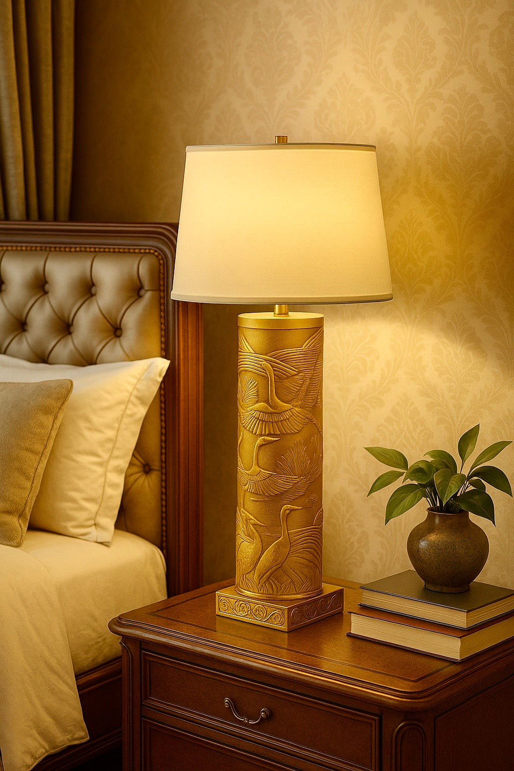 Bird Table Lamp