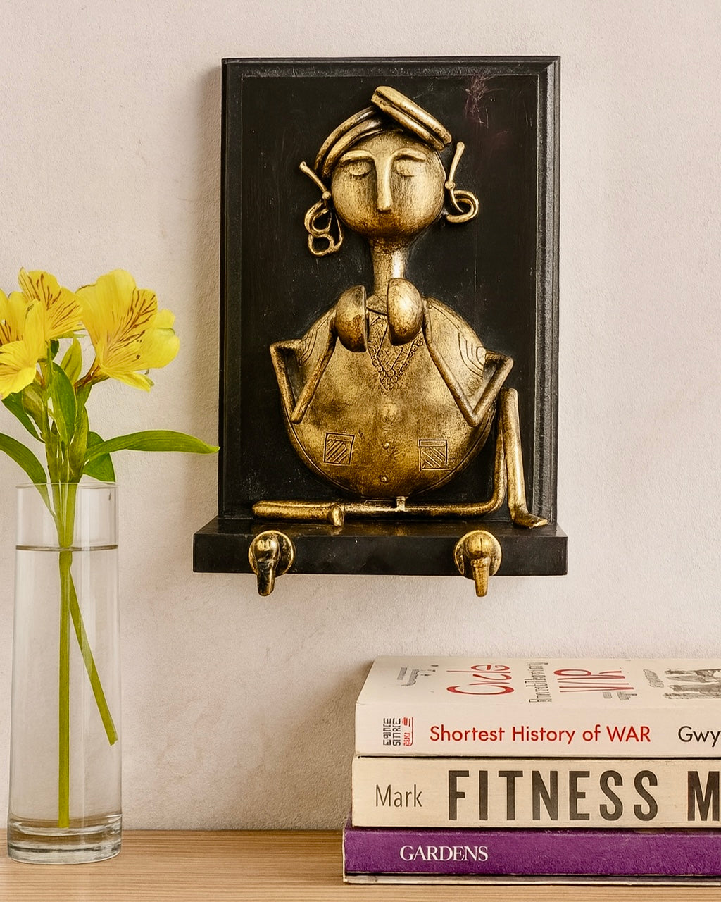 Tribal Musician Key Holder